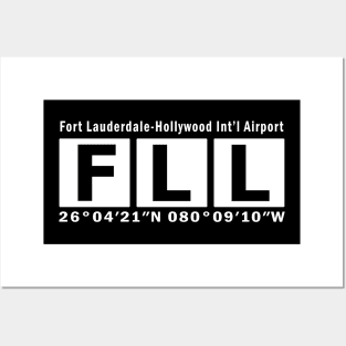 FLL Airport, Fort Lauderdale-Hollywood International Airport Posters and Art